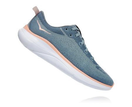 Hoka One One Hupana Flow Ženske Pohodni Čevlji Zelena / Roza SI-648370W